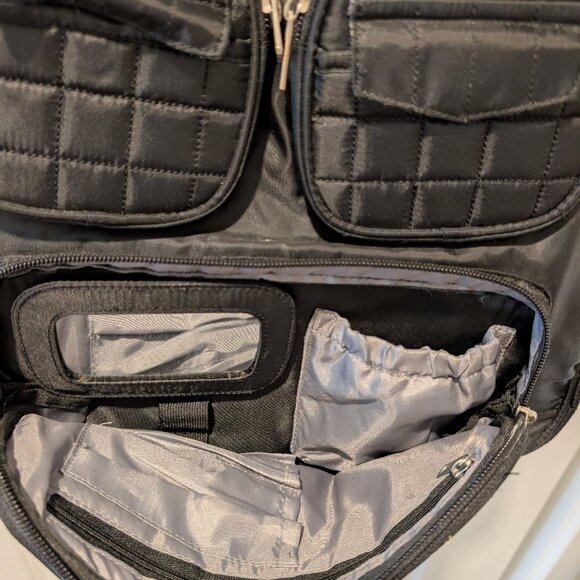 Classic Black Lug Puddle Jumper Tote Bag - Picture 3 of 12